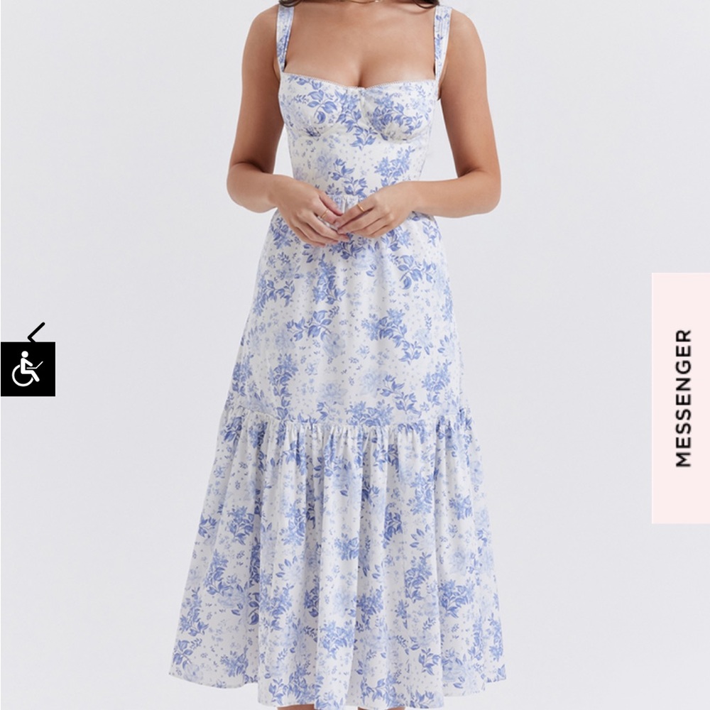 House of CB floral dress